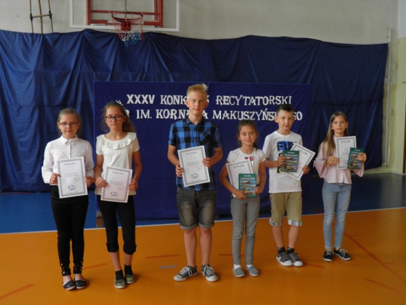 Konkurs recytatorski im. K. Makuszyńskiego 